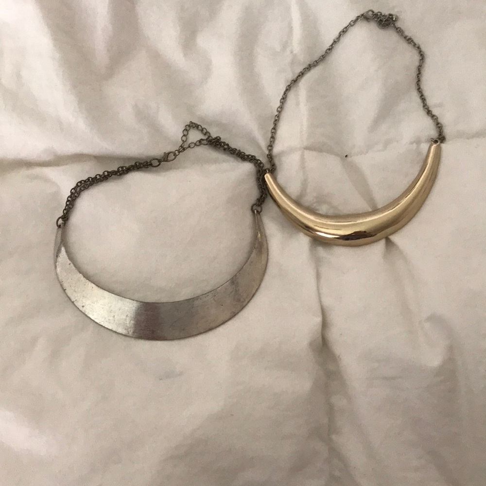 Forever 21 Metal Collar necklaces